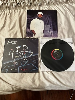 MAZE FRANKIE BEVERLY CAN'T STOP THE LOVE VINYL RECORD Ultra Sonic Cleaned 1985
