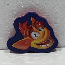 Crash Bandicoot McDonald  s Happy Meal Toy  Crash Team Rumble Tin  