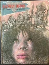 Le crépuscule des elfes Twilight of Elves HB book French 1988 Fantasy Comic