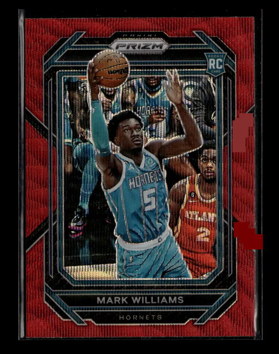 Mark Williams 2022-23 Panini Prizm Ruby Wave Prizm #257 RC