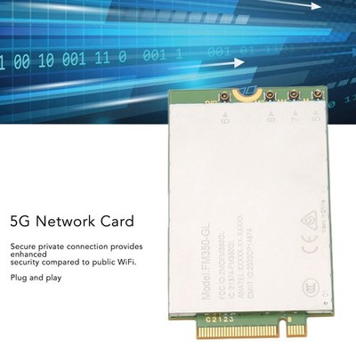 5G Network Card 4.67Gbps Downlink 1.25Gbps Uplink LTE WCDMA Stable 5G Wirele SET