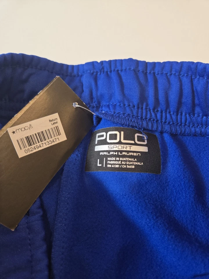 Pantalón polo Ralph Lauren para niños talla grande 14-16 azul nuevo con etiquetas Foto 4 de 4