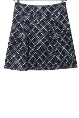MORE & MORE Minirock Damen Rock Gr. DE 36 schwarz-blau-weiß Casual-Look - Bild 1 von 4