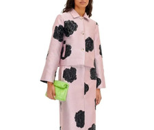 NWOT Stine Goya Kiana Rose Jacquard Pink Jacket Size L