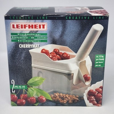 Vintage Leifheit Cherrymat 37200 Cherry Pitter Stoner Remover Germany New in Box