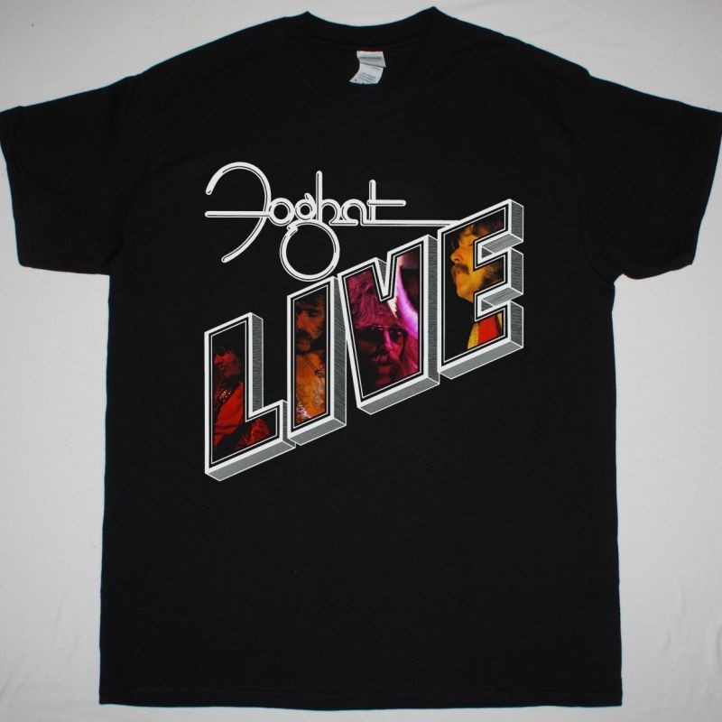 New FOGHAT LIVE 1977 Gift fans Unisex Short Sleeve shirt