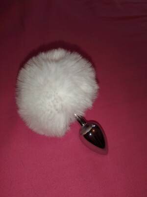 Plug Anal Queue de Lapin Acier inox Sextoy Rosebud Mtal Playmate sexy neuf  | eBay