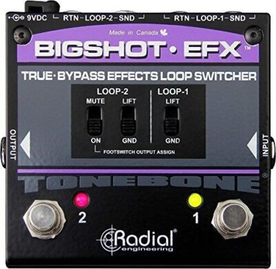 Radial Engineering BigShot EFX Loop Switcher Passive True Bypass Pedal- OPEN BOX