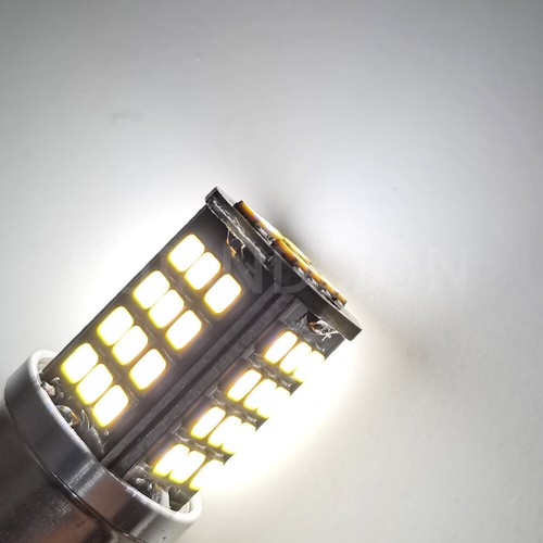 2pcs DC 6V BA20D 2835 56 LED Lampadina per faro bianco brillante per moto 1000LM - Foto 8 di 8