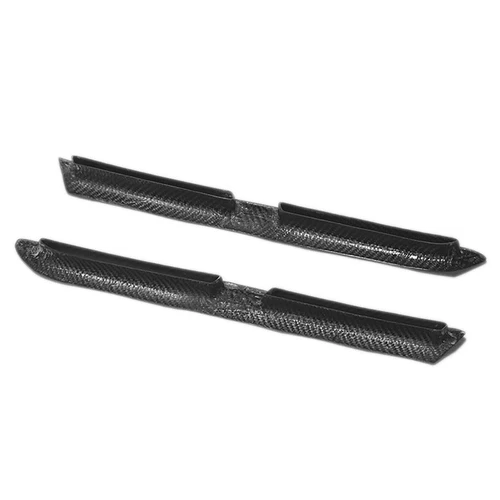 For Nissan GTR R35 Carbon Fiber Fender Vents Scoops With Side Covers 4pcs - Picture 3 of 9