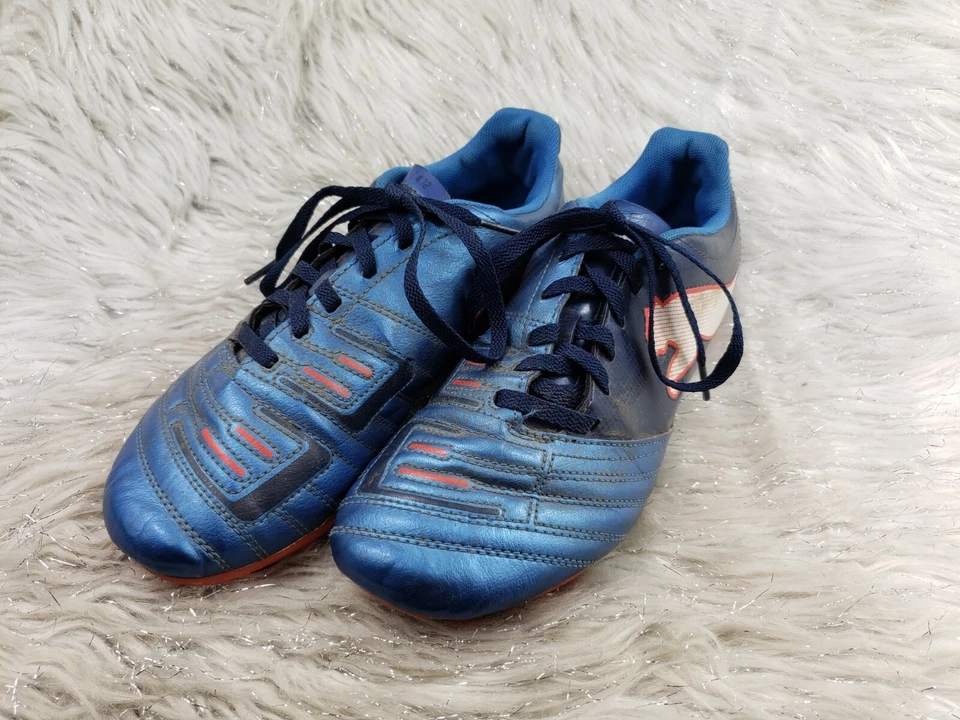 Botines de fútbol PUMA Power-Cat PWR-C 4,12 azules para niños grandes talla US 7 EUR 39 Foto 4 de 4