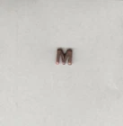 US Military 1 BRONZE "M" 5/16" MOBILIZED award ribbon medal citation device