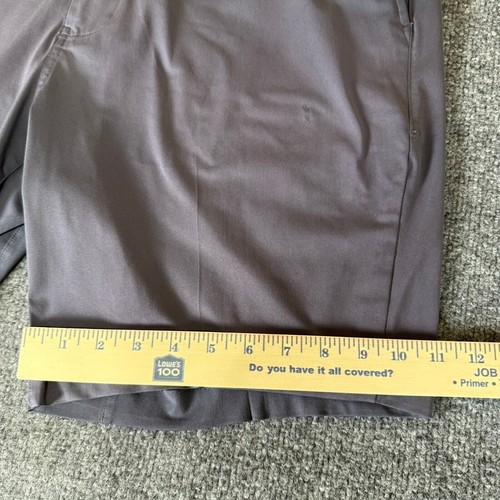 Rhone Golf Shorts Mens 35x10 Gray Moisture Wicking Casual Athletic Performance - Picture 9 of 11
