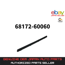 Toyota Genuine URJ200 Weatherstrip, Front door glass, Inner LH 68172-60060 OEM