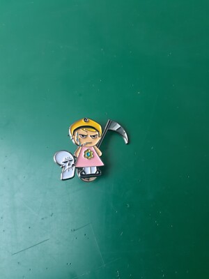 The Grim Adventures of Billy & Mandy enamel lapel hat pin badge