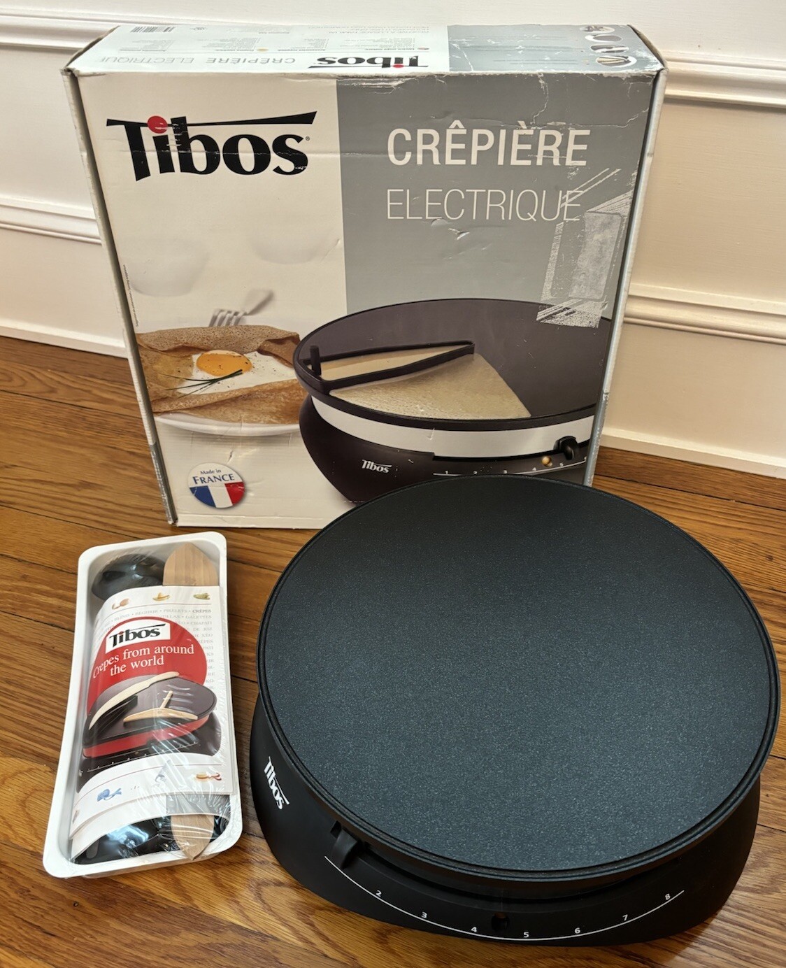Krampouz Tibos Crepiere Electric 13" Crepe Maker Complete NEW eBay