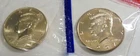 1997 p ,d   Kennedy Half Dollars Choice Uncirculated In Original Mint Cello