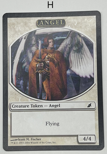 MTG Magic the Gathering Player Rewards Angel Token Scourge NM - Picture 15 of 20