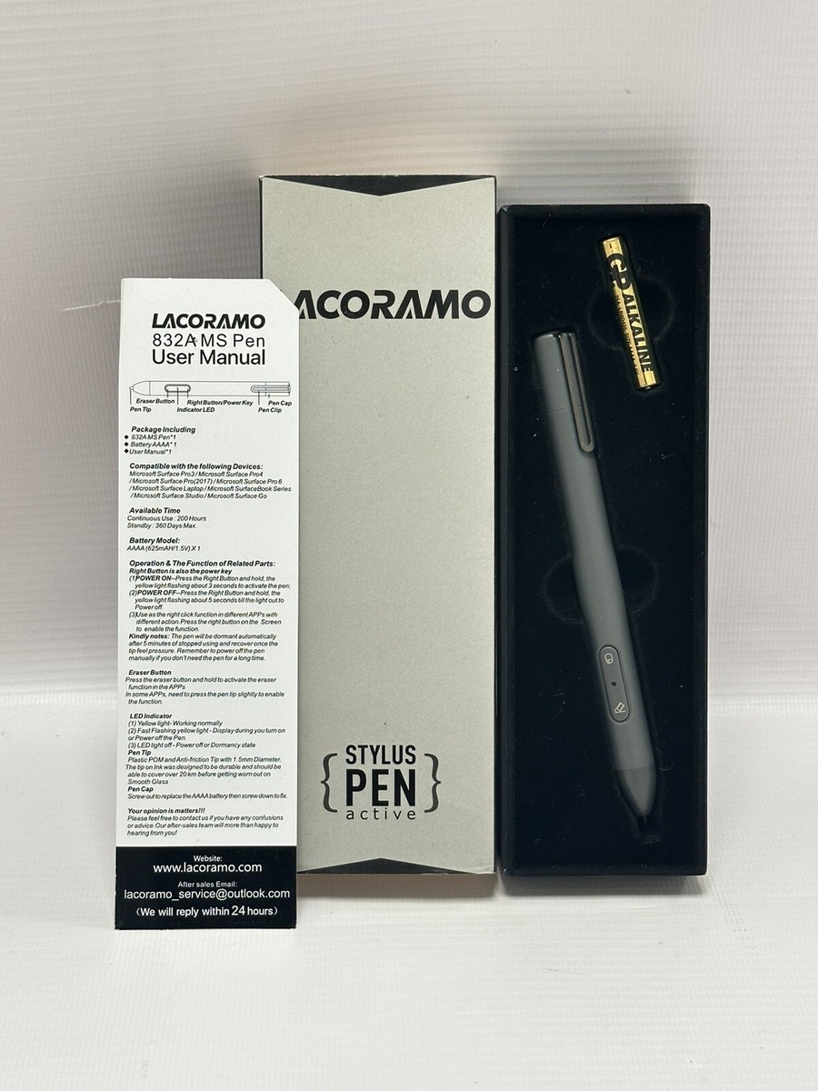 Surface Pro Lacoramo Stylus Pen LACORAMO Rechargeable Stylus Pen