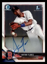 2018 Bowman Chrome Prospect AUTO #BCPAAF Antoni Flores