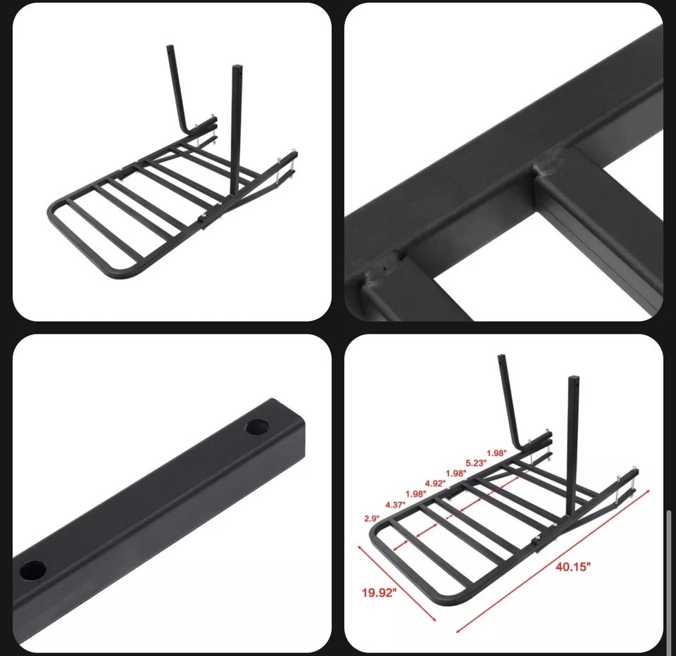 SWAGMAN PARACHOQUES RACK 4 Modelo 80600 RV Aprobado 4-Bicicletas Para 4"-4.5" Foto 4 de 4