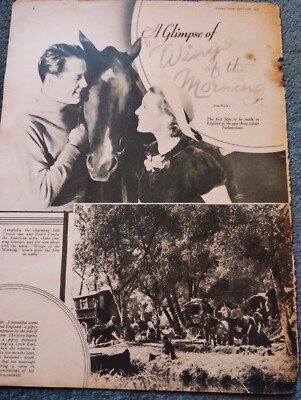 M2o Ephemera 1940er Film Bild Flügel des Morgens Henry Fonda