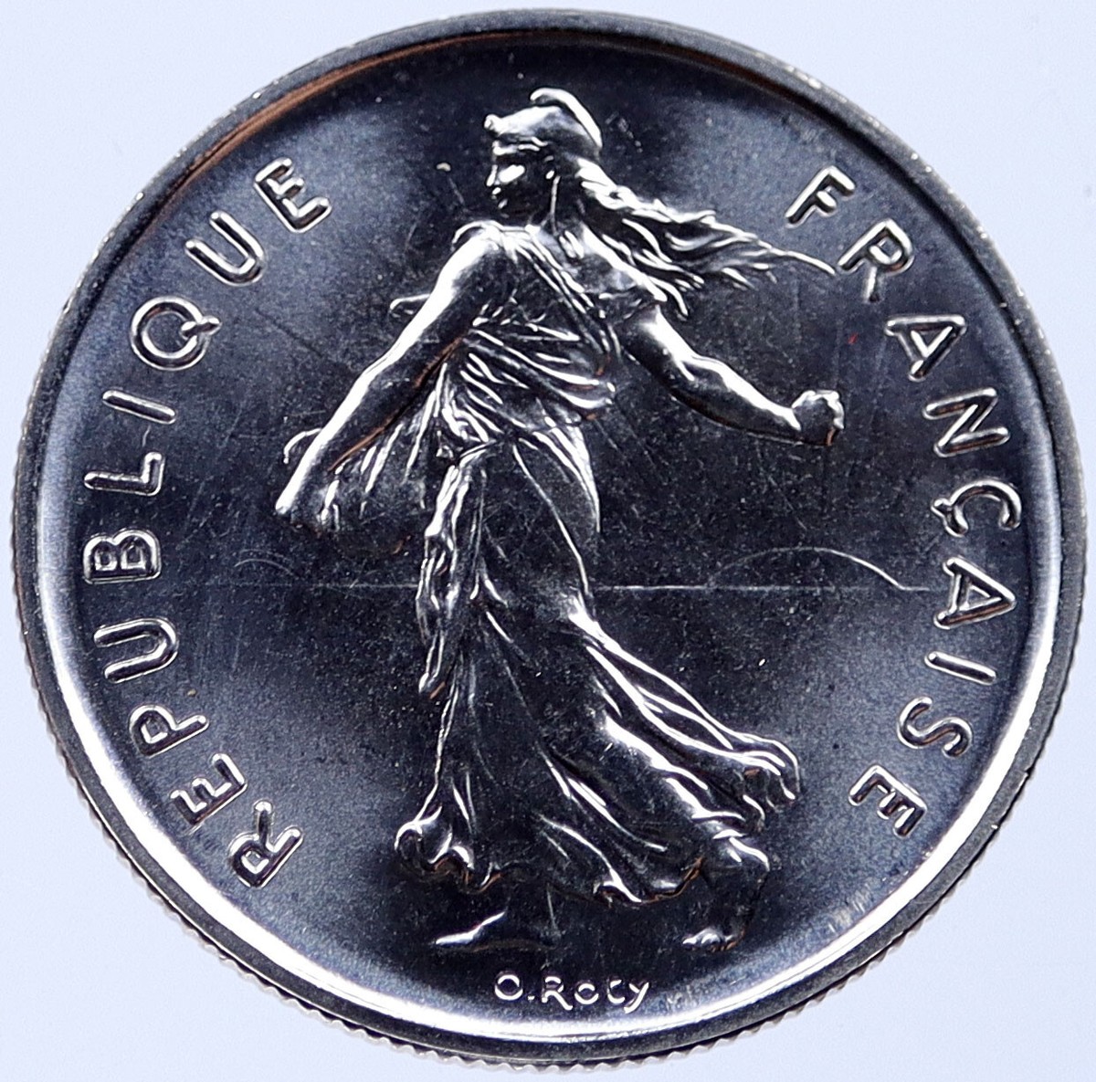 1972 FRANCE La Semeuse French SOWER WOMAN Old Vintage 5 Francs Coin i119017  | eBay