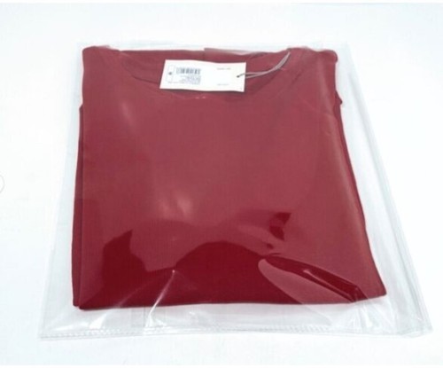 Women's Red SUPIMA Cotton Crew Neck Long Sleeve - A New Day T-Shirts Sizes S/M/L - Picture 9 of 13