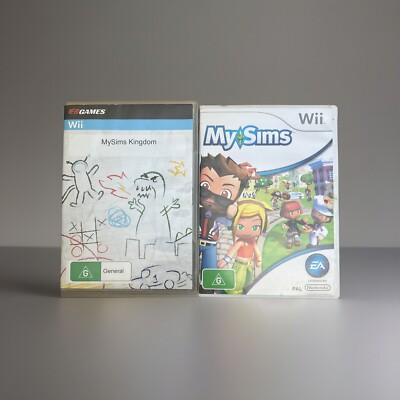 MySims My Sims Party (Nintendo Wii, 2009)-Complete