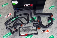 HPS Radiator Hose Black BMW E30 325 2.5L M20B25 57-1427-BLK