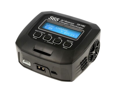 SkyRC S65 AC Ladegerät LiPo 2-4S 6A 65W SK100152 
