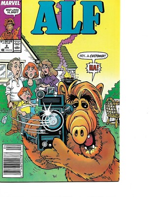 ALF Volume 1 Number 2 April 1988 Marvel Comics Group First