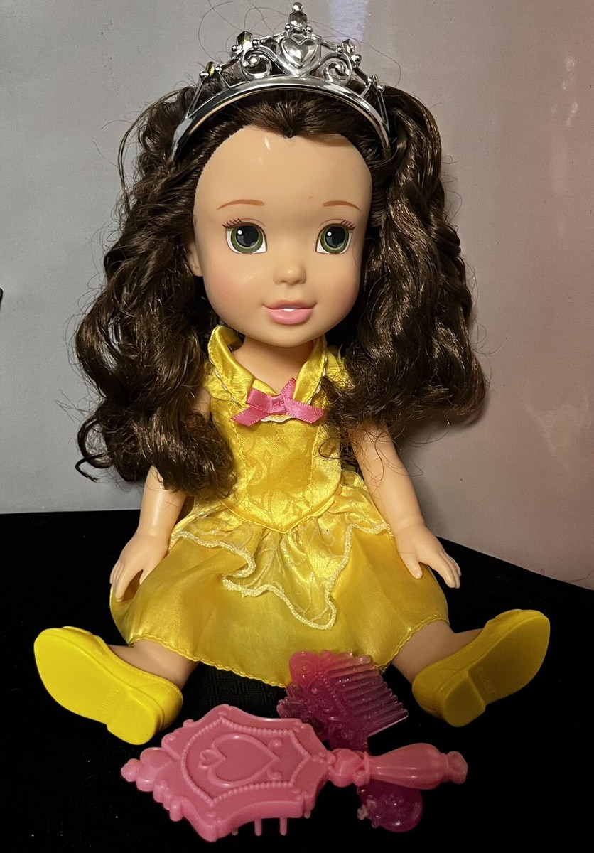 Disney My First Princess: Belle Toddler Baby Doll Accessories,Great  Condition