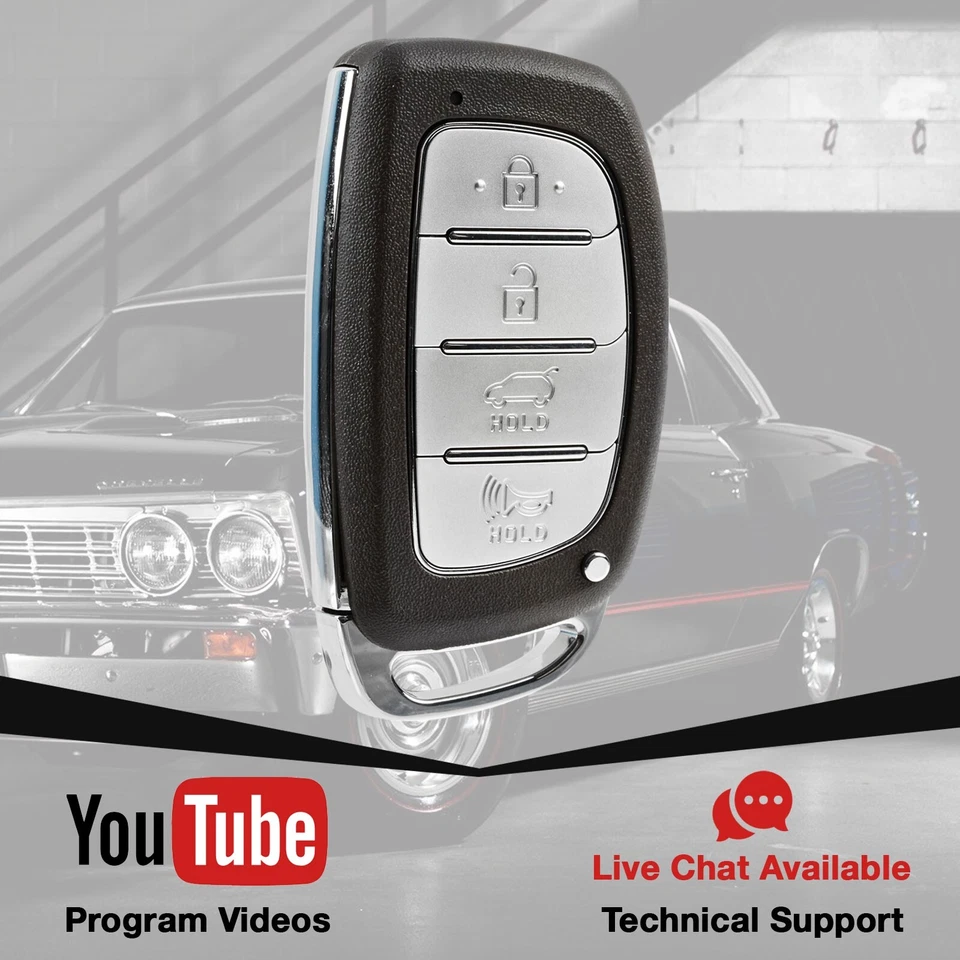 Key Fob Remote Replacement for 2016 2017 Hyundai Tucson TQ8-FOB-4F07 Foto 3 de 4