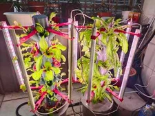 15-pot Hydroponics Tower Garden Smart Indoor Growing System Indoor Smart