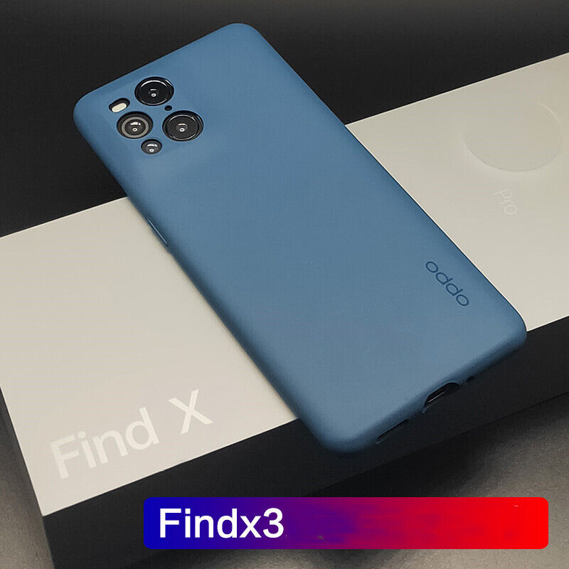 For OPPO Find X3/X3 Pro Original Phone Case Ultra Slim Matte Back Soft TPU  Cover