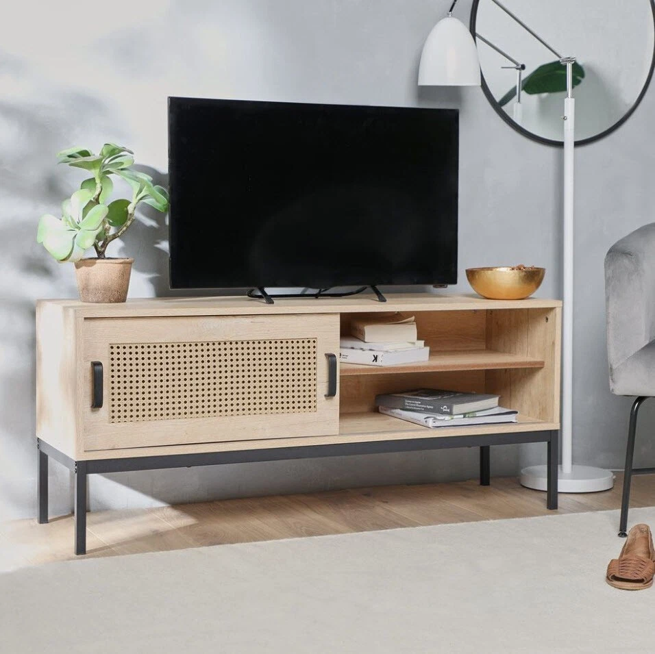 Metal tv 2024 stand 55 inch