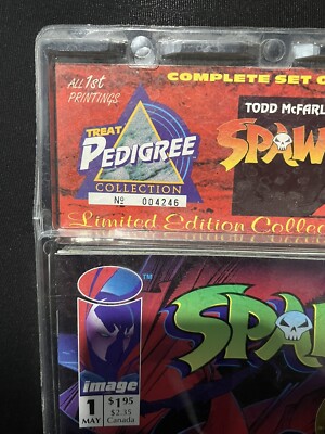 SPAWN #1-5 Ltd Edition Factory Sealed & Numbered 1st PRINT
