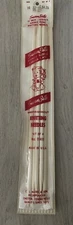 Vintage Susan Bates 10” Double Point Luxite Set 6 Knitting Needles Size 10, USA