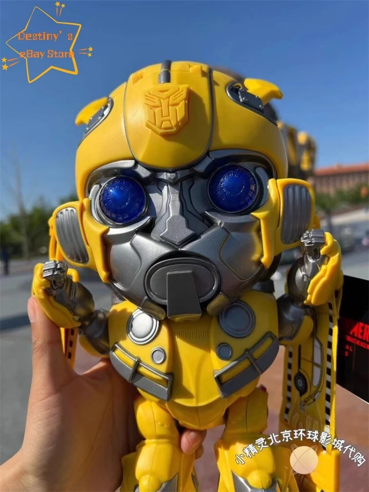 Cubo de palomitas LED abejorro Grimlock La cubo de almacenamiento bolsa de mensajero de plástico Foto 4 de 4