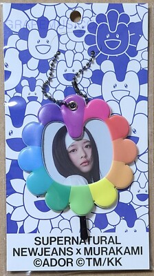NEWJEANS SUPERNATURAL X MURAKAMI OFFICIAL MD IMAGE PICKET KEYRING