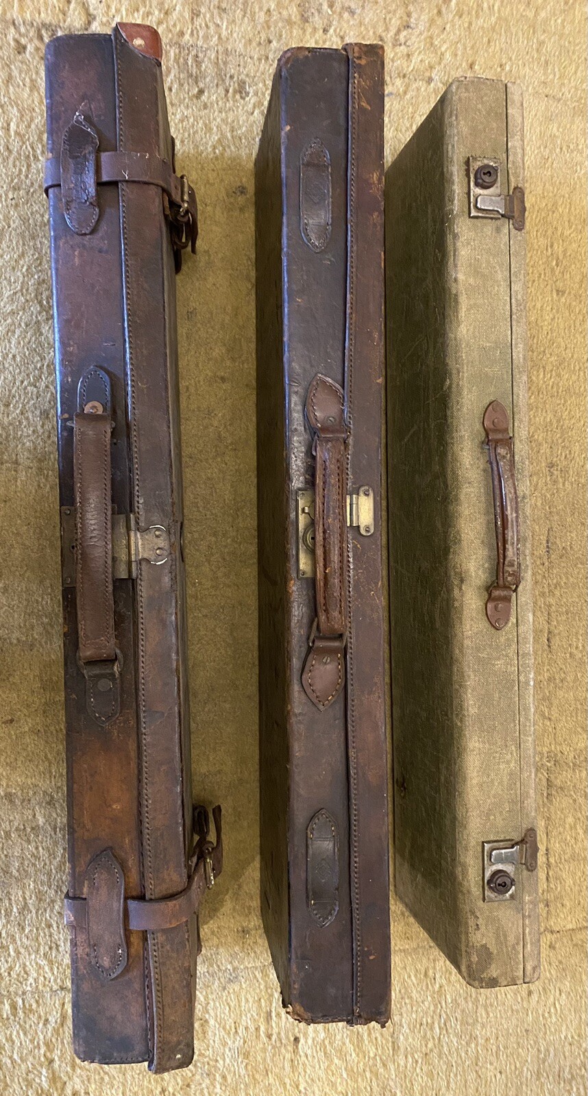 antique leather gun case eBay