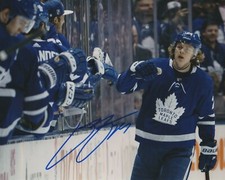 Toronto Maple Leafs Kasperi Kapanen Signed Autographed 8x10 NHL Photo COA #2