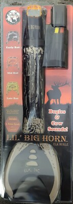 #ad E.L.K. Inc Lil#x27; Big Horn Elk Bugle #60010 with Bugle Cow Sounds HD $49.99