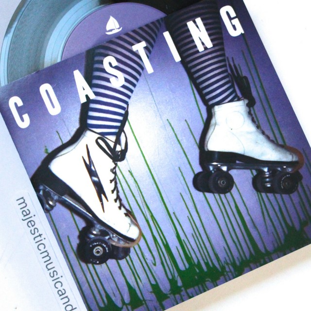 BEAUTIFUL ROLLER SKATES COVER COASTING 7 INCH VINYL 2010 OG NEAR MINT