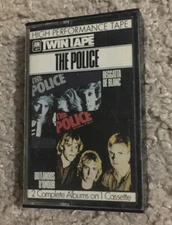 The Police Outlandos / Reggatta A&M Twin Tape TT40022 Rare