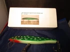 VINTAGE JOHN WEHMANN SIGNED CUSTOM 99 MUSKY FISHING LURE NICE