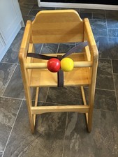 Children’s Wooden High Chair