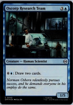 Oscorp Research Team C Marvel's Spider-Man 40 NM Foil Magic