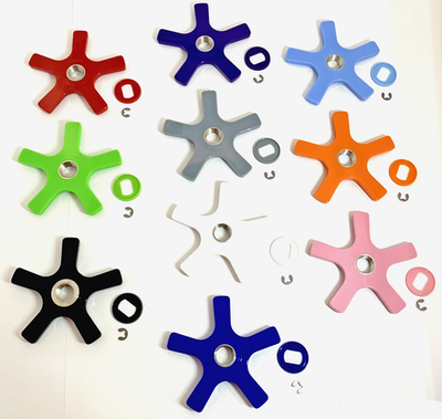 #ad Fishing Reel Star Drag Washer Clip Set For Newell 200 300 400 500 Series Reels $29.99